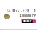 Karta FREE-XTV + DORCEL - NEW Viaccess 4.0