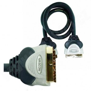 Kabel Scart - Scart 21pin 180 1.2m