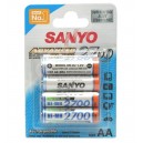 Sanyo AA nab&iacute;jec&iacute; 2700 mAh