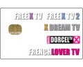Karta FREE-XTV + DORCEL + FRENCHLOVER - NEW Viaccess 4.0
